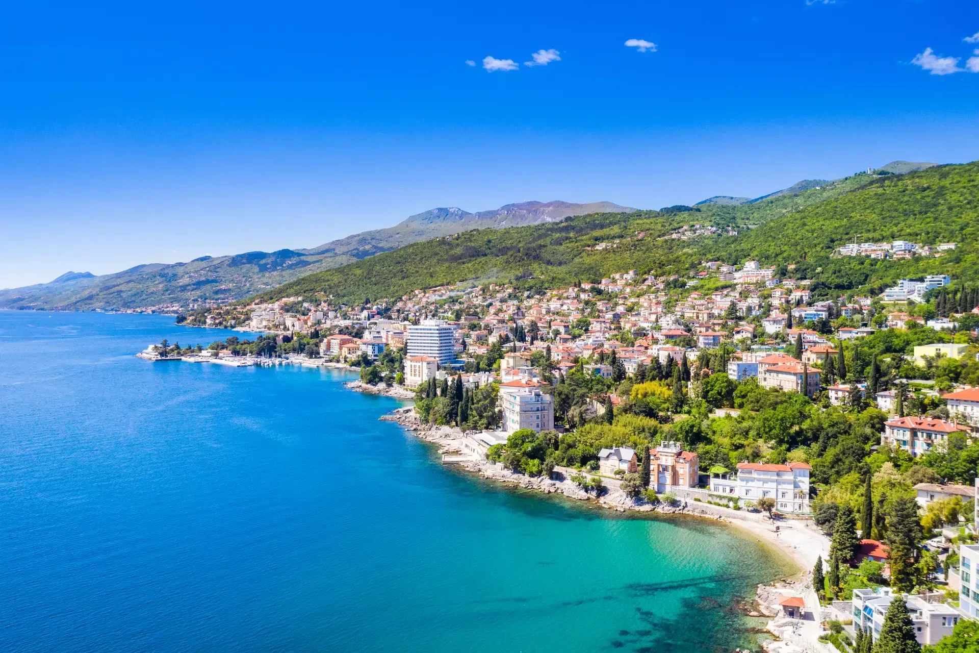 Opatija town in Kvarner bay Croatia - Remington Real Estate