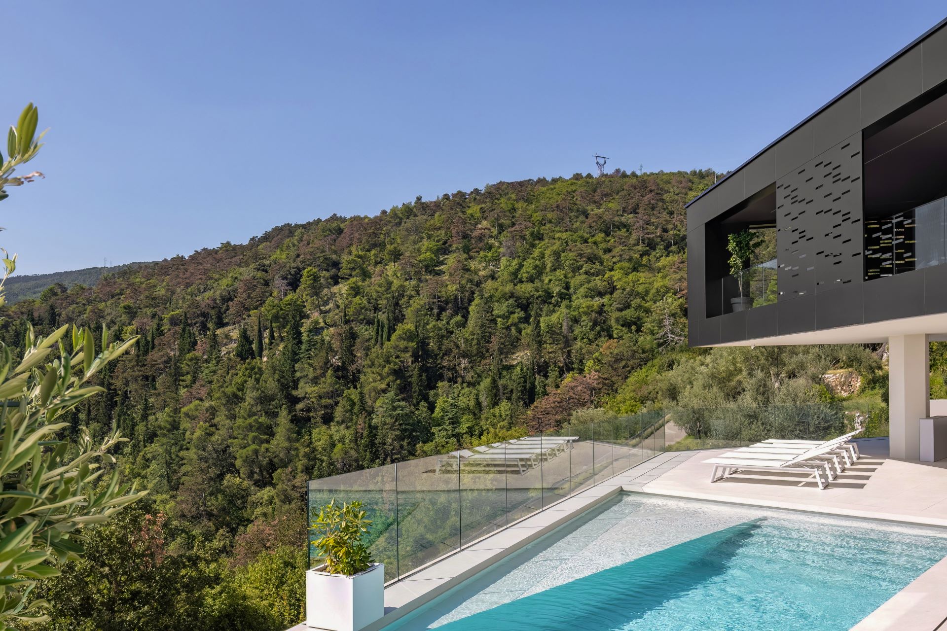 Unique contemporary villa with indoor and outdoor pool - Opatija Riviera