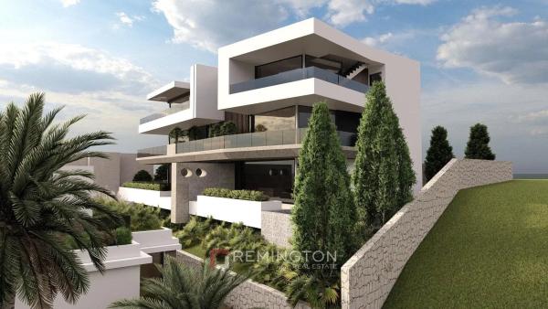 Dvoupokojový apartmán v nejvyšším patře s výhledem na moře a soukromou střešní terasou - Opatijská riviéra