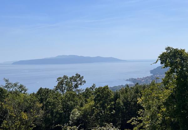 Land at the end of a cul-de-sac with unobstructed sea views