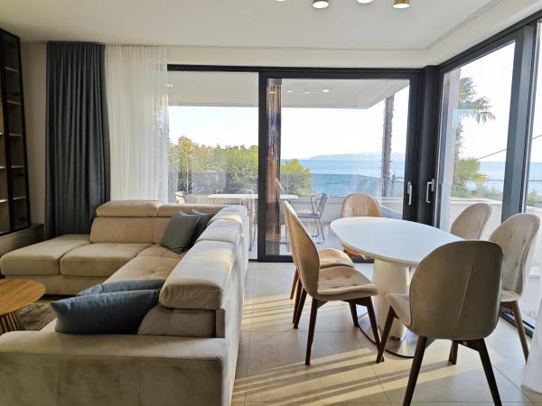 Moderan dvosobni stan s pogledom na more za najam - Opatija