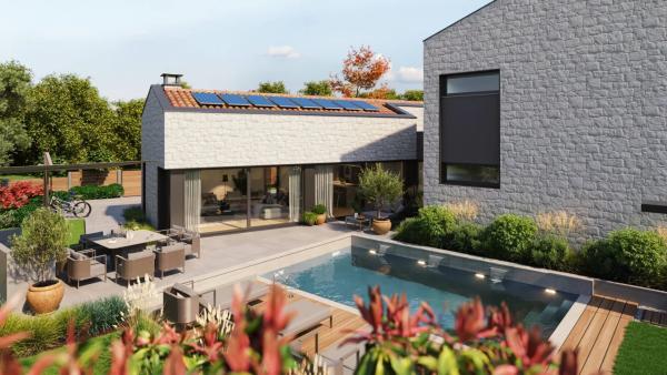 Villa with pool in peaceful Poreč location – A blend of modern design and tradition