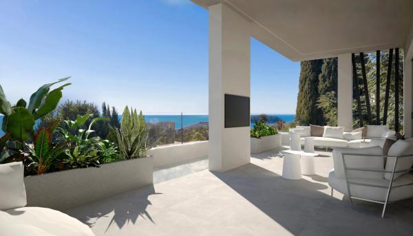 Dvoetažni penthouse s panoramskim pogledom na more - Rovinj