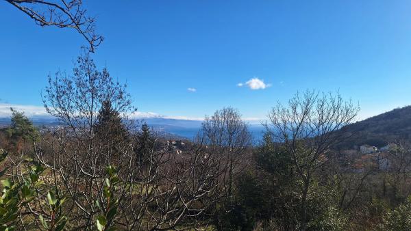 Building plot with sea view on the Opatija Riviera