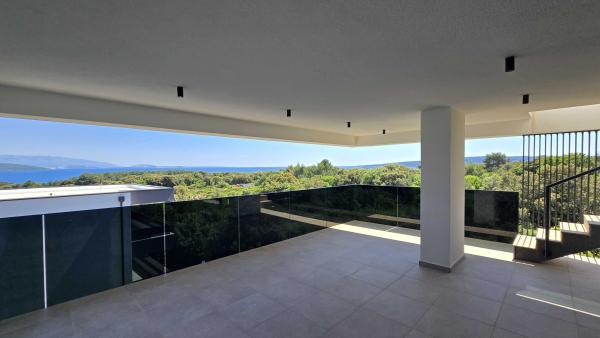 Duplex apartment with roof terrace and swimming pool - Krk