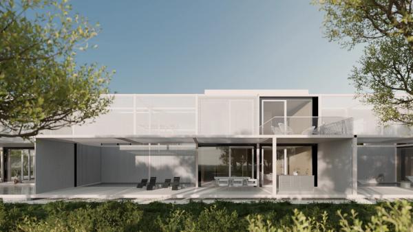 Modern villa with pool and sea view – Umag