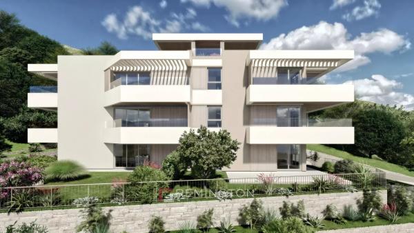 Building plot with project for 6 units and sea view - Opatija Riviera