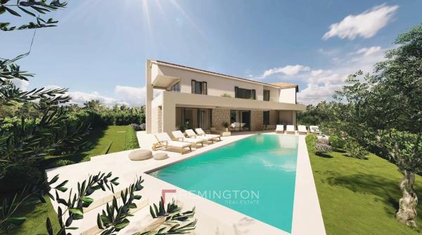 Blend of modern and traditional - House with 4 bedrooms, pool and sauna - Poreč