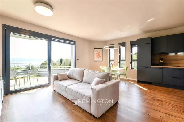 Jednosobni apartman u novogradnji s pogledom na more - Lovran