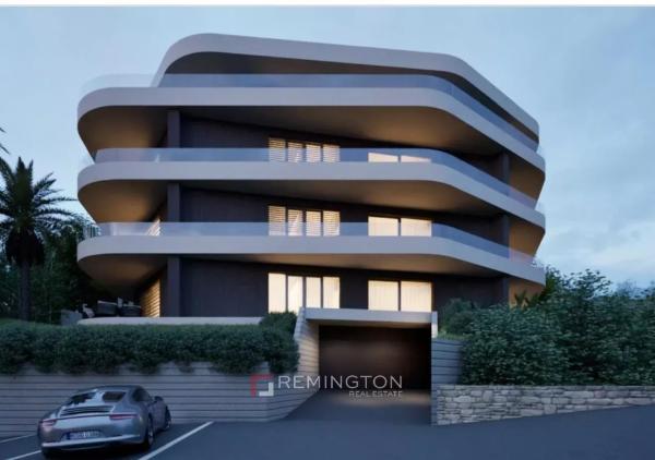 Moderní dvoupokojový apartmán s výhledem na moře v Opatiji, 200 metrů od moře