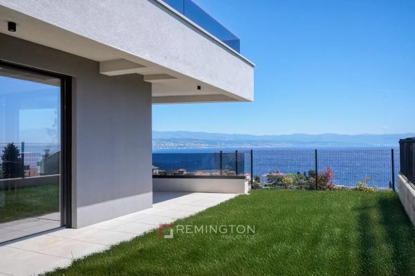First floor apartment with beautiful sea view and garden - Opatija Riviera