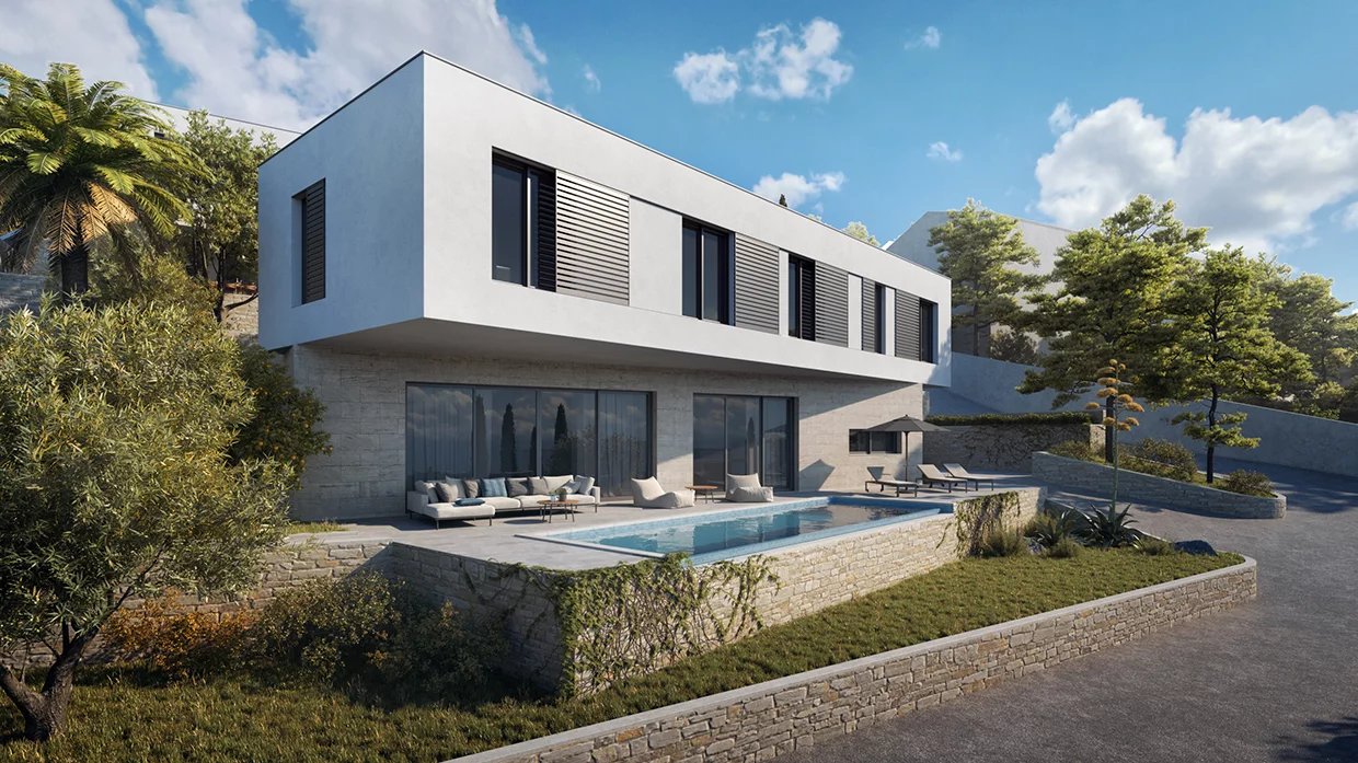 Luxusvilla mit atemberaubendem Meerblick