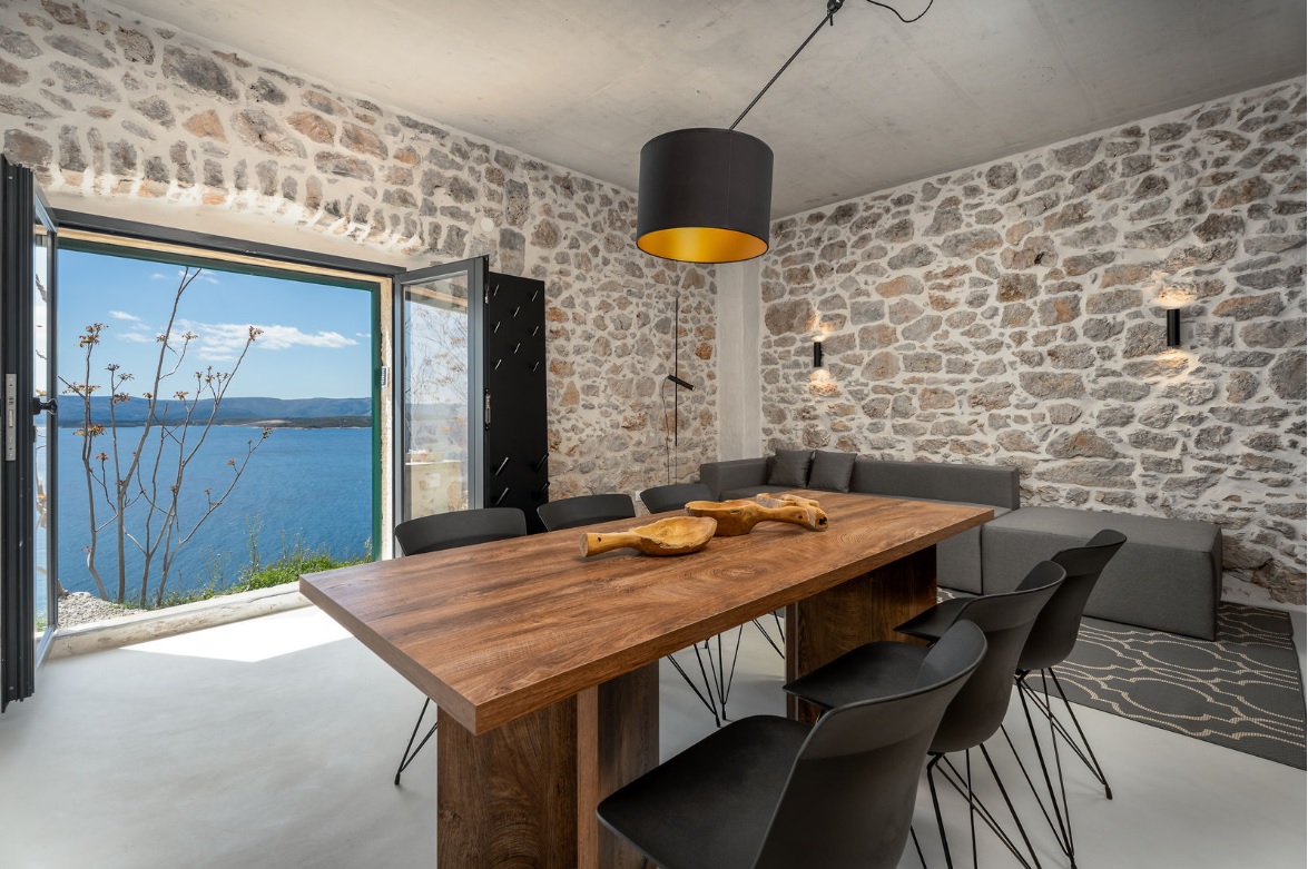 Stylish apartment in a traditional stone house