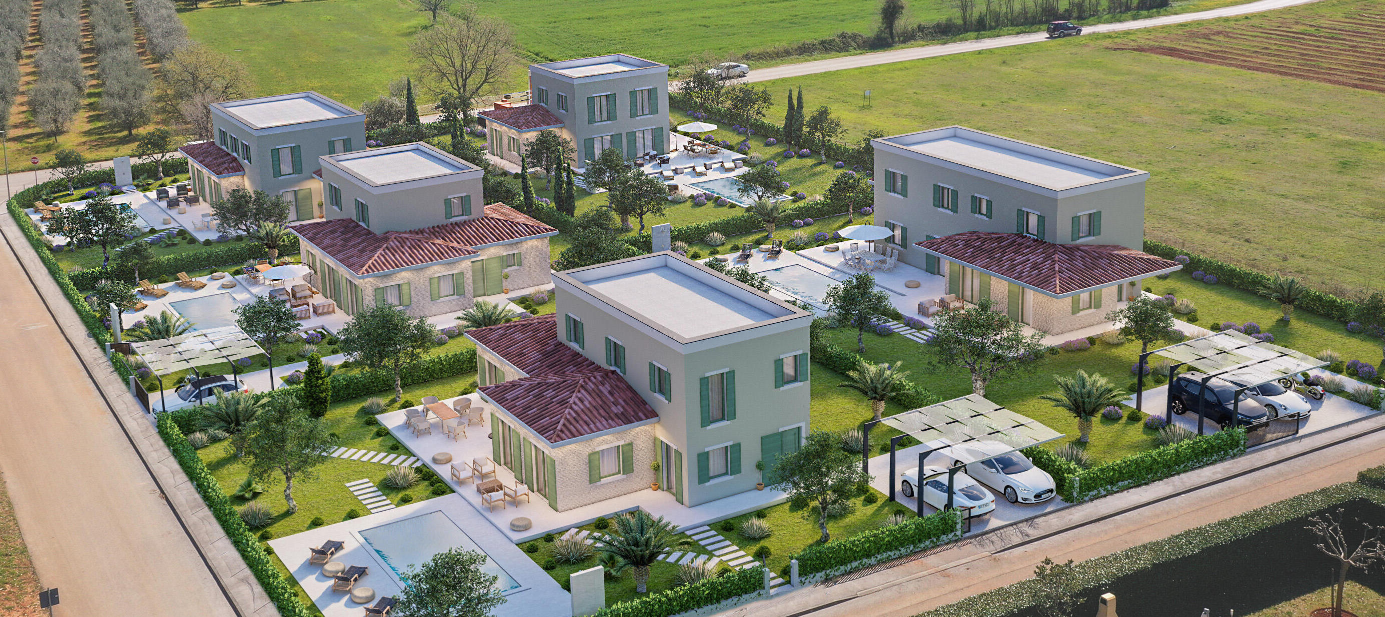 Šarmantno turističko naselje u blizini Poreča